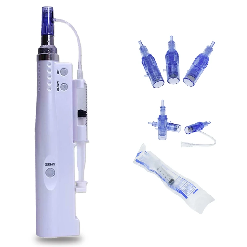 

new 2020 Mini Water Mesotherapy Injector Nano Derma Pen Electric Microneedle Pen For Skin relieve wrinkles whitening