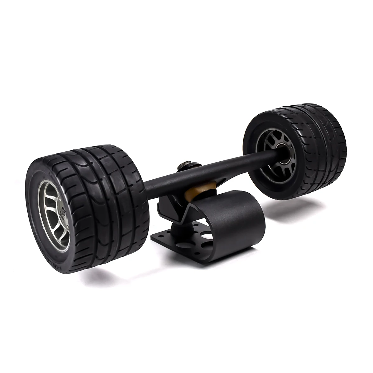 

Diy Electric Skateboard Kit Rubber Wheels With Truck Conversion Kit With Black Tires