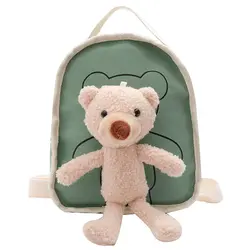 Cheap 3D Children Cute Bear Backpack School Bags G