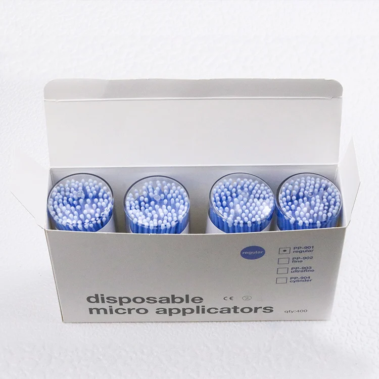 

Hot selling Colorful Applicator for Eyelash Extension Micro Brush in stock