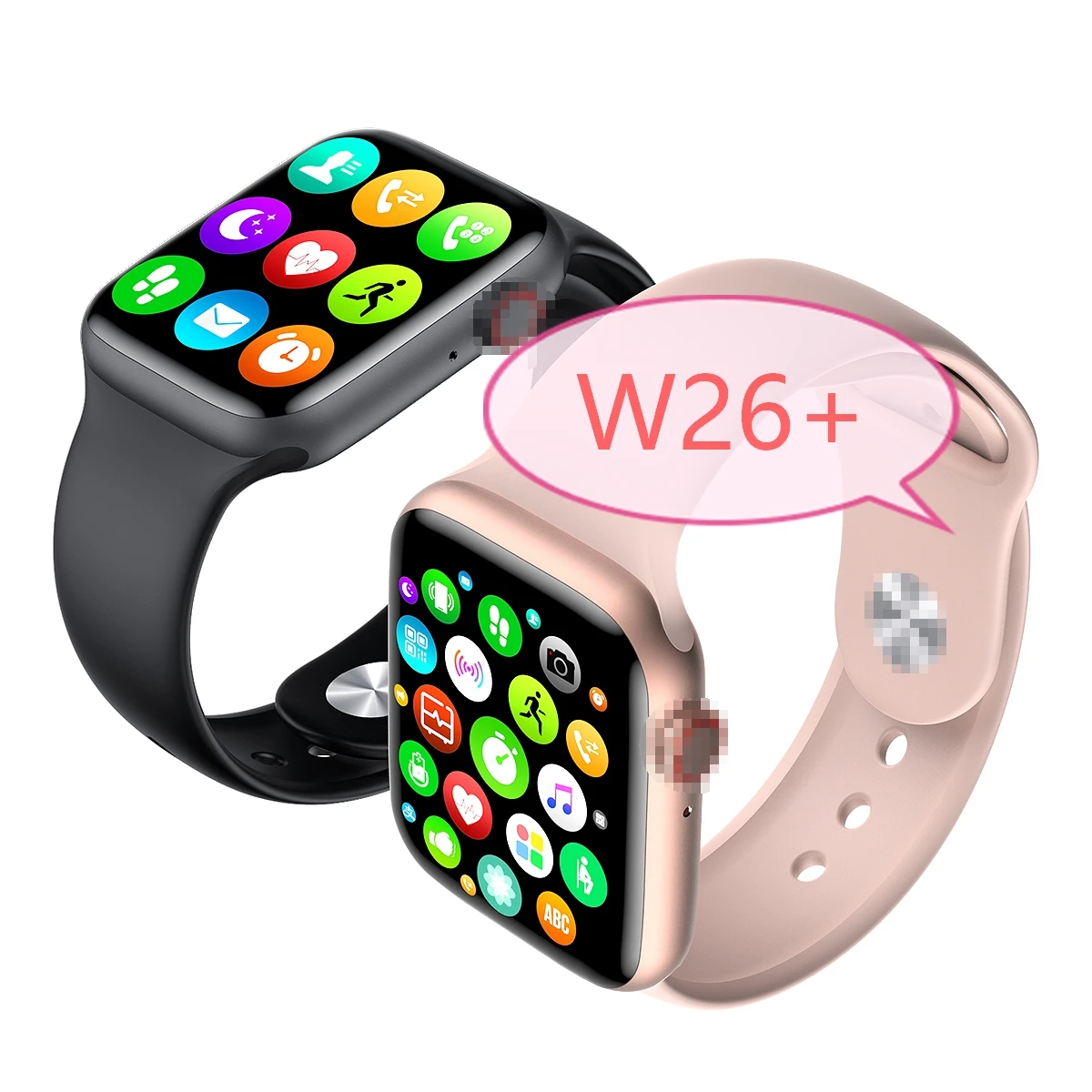 

2021 upgrade w26 plus W26plus smart watch series 6 waterproof ip68 1.75 inch big screen reloj inteligente smartwatch w26+