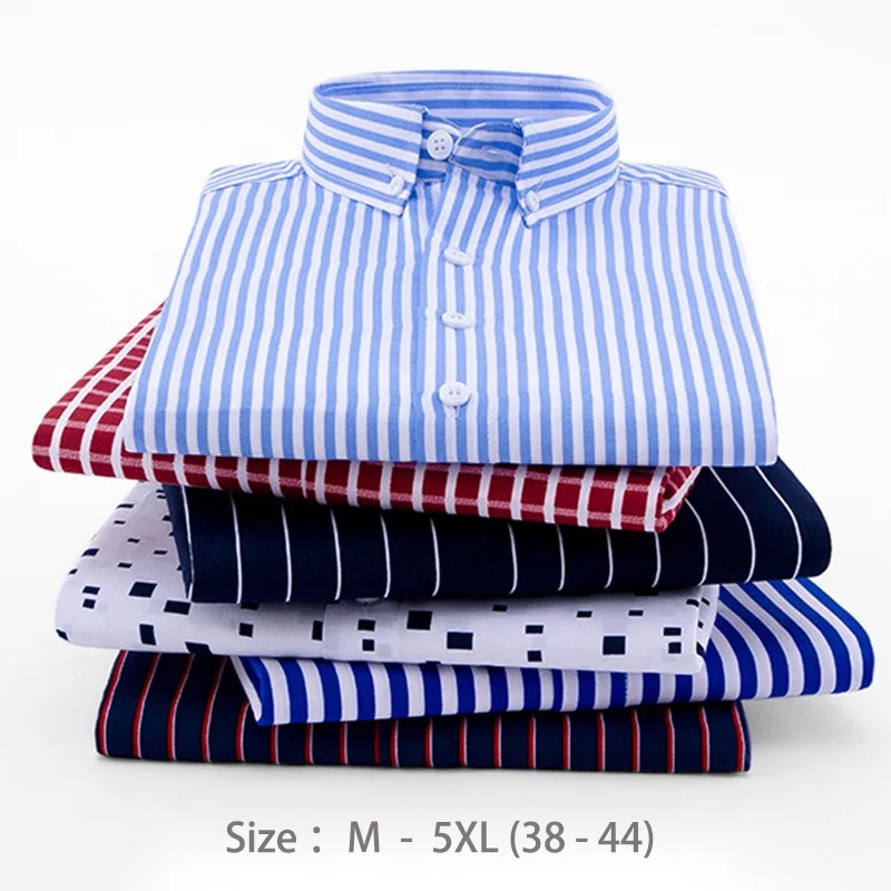 

New Design Oem Factory High Quality Business Dress Shirt Casual Plus Size Men's Shirts Full Sleeve