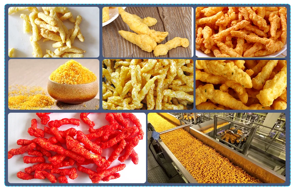 Good factory sells 100% safe grilled cheese crunchy snack extruder