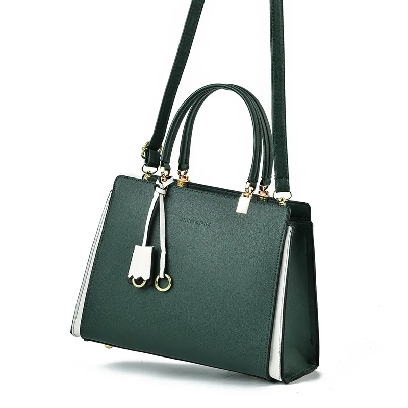 

2021 Women's Handbag Cross Body Messenger Shoulder Bags Top Handle Satchel Shoulder Ladies Tote Bag, As photo