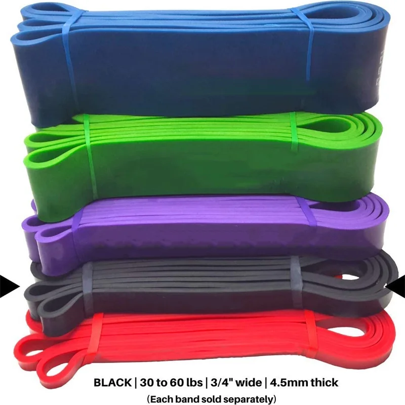 

Pull up Gym Elastic Resistance Bands Different Types of Latex Resistance Bands loops Home Exercise Resistance Fitness Band Set, Customized color