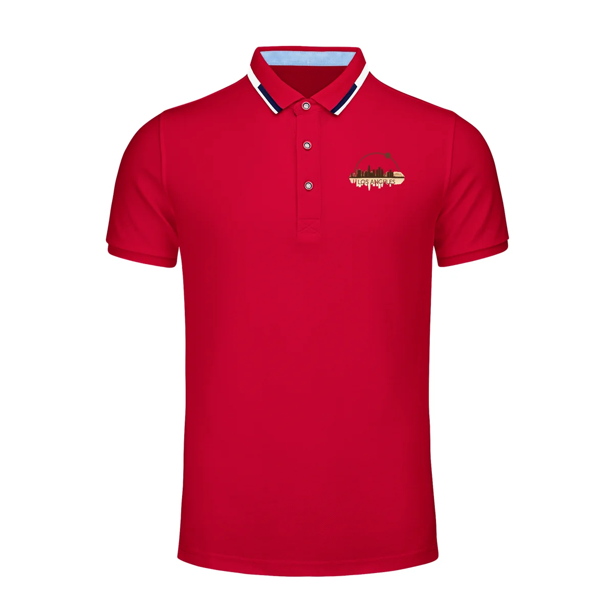 

polo shirt woven 100% organic citton polo shirt office business clothing los angles election men's polo shirt, Customized color