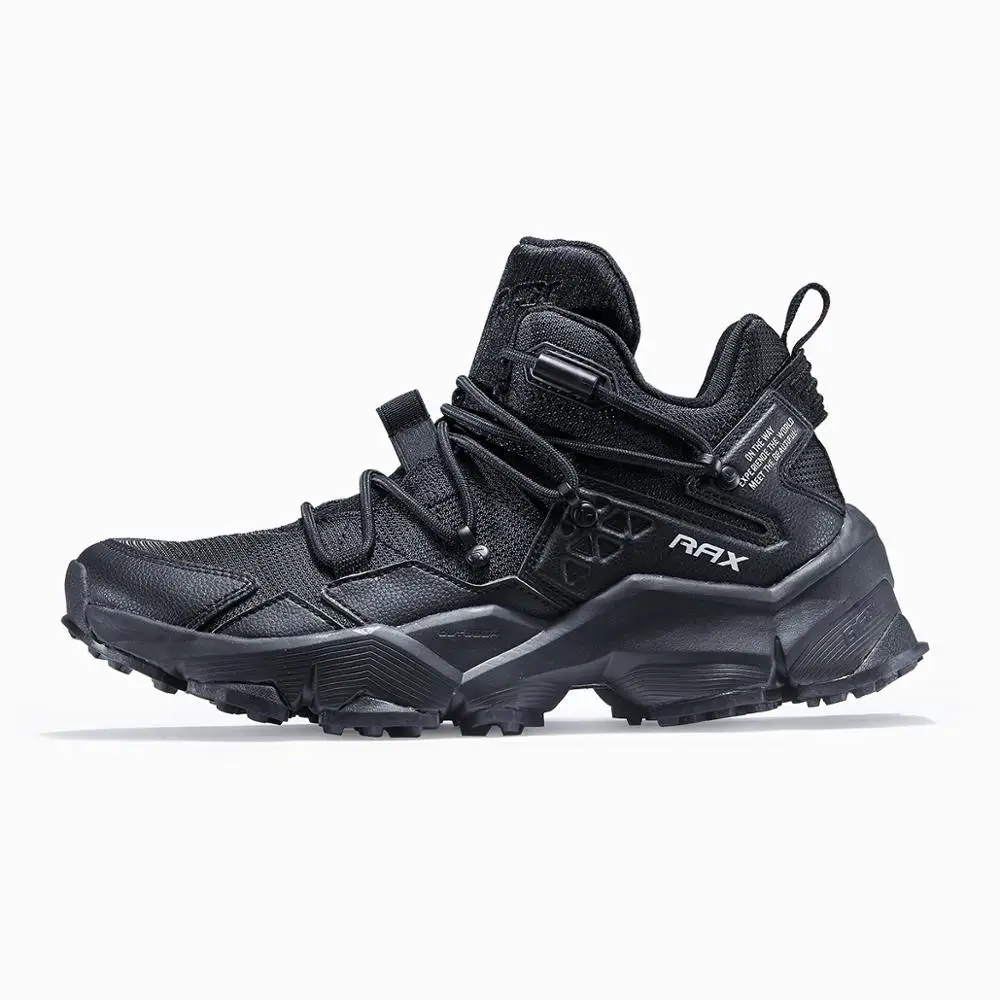 
RAX Men Hiking Shoes Anti Slip Camping Climbing Boots Outdoor Walking Trekking Shoes 