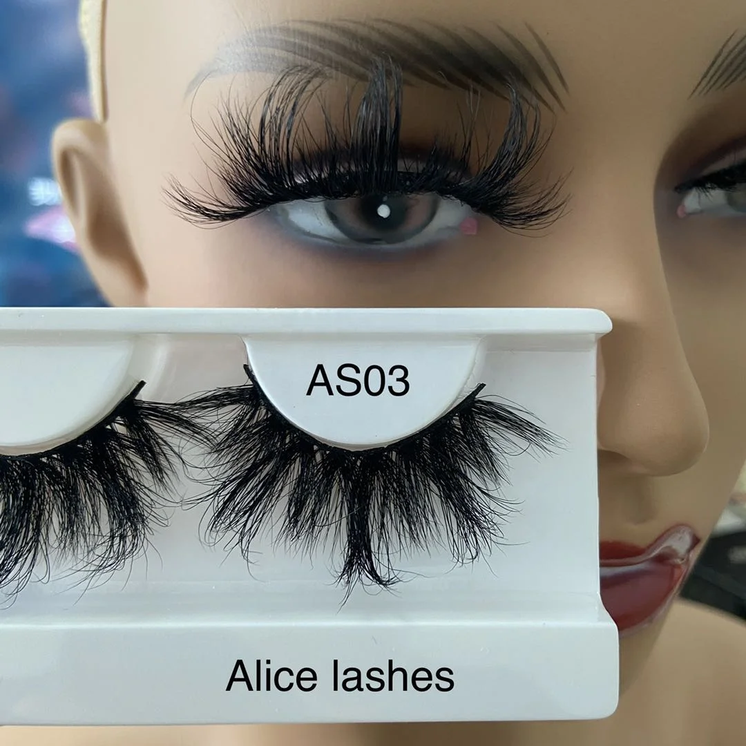 

Hot sale 25mm luxury 3d mink eyelashes 25mm 5D mink lashes Premium 25mm mink eyelashes, Black