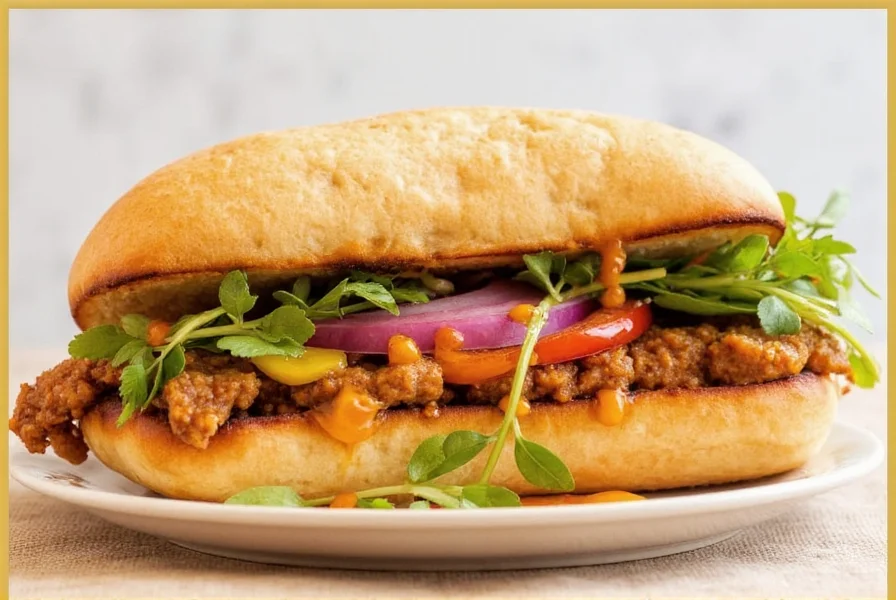 Bahn Mi Flavor Wheel Chart