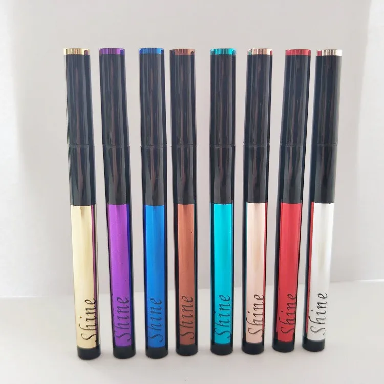 

Wholesale No Logo Private Label Oem Custom Waterproof Makeup Arabic Black Blue Liquid Eyeliner Pen, Single color