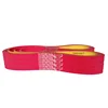 Special customized Yellow Nylon Flat Belt with Red Rubber Coated Conveyor Belt for Glass lens factory conveyor
