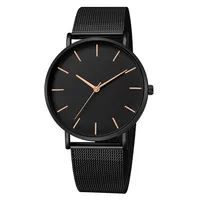 

4037 Mens Business Male Watch 2019 Fashion Classic Gold Quartz Stainless Steel Wrist Watch Watches Men Clock relogio masculino