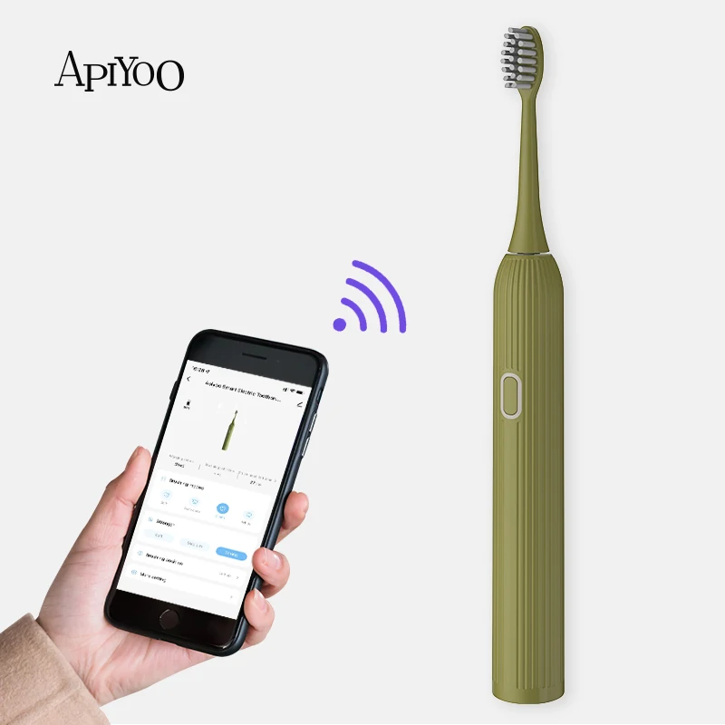 

Customized Luxury Oral Care Rechargeable Portable Smart Vibration Sonic Electric Toothbrush For Adult