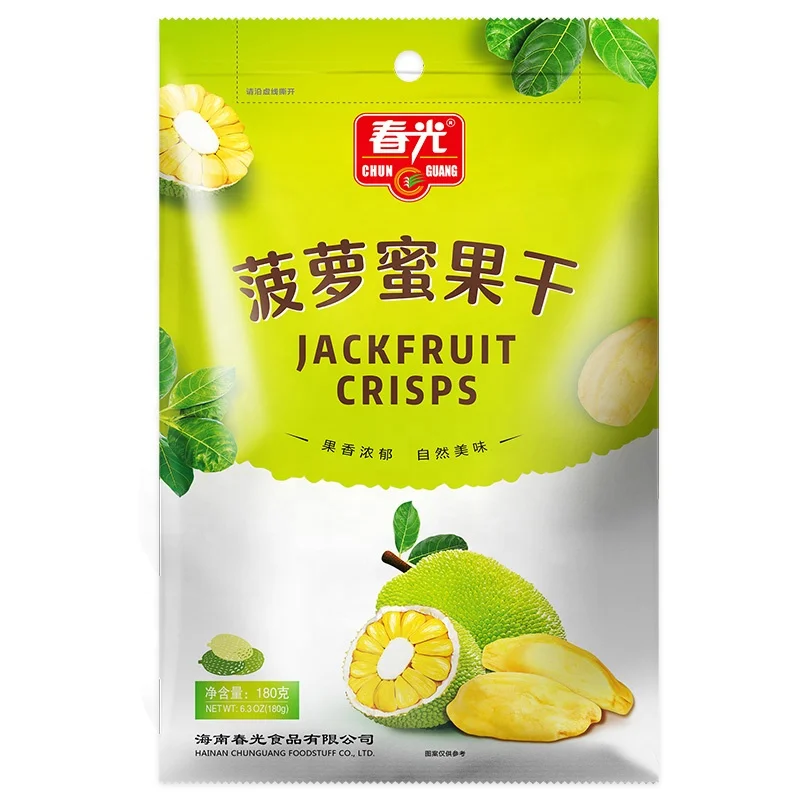 
Factory Price Tropical Dried Fruit Original Jackfruit Chips 