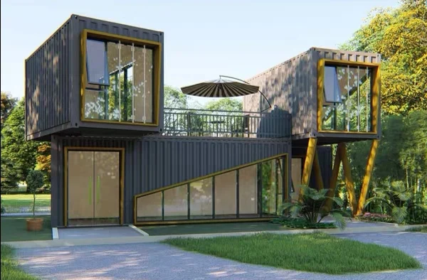 Luxury Prefab Container House Prefab Villa - Buy Prefab Villa For ...