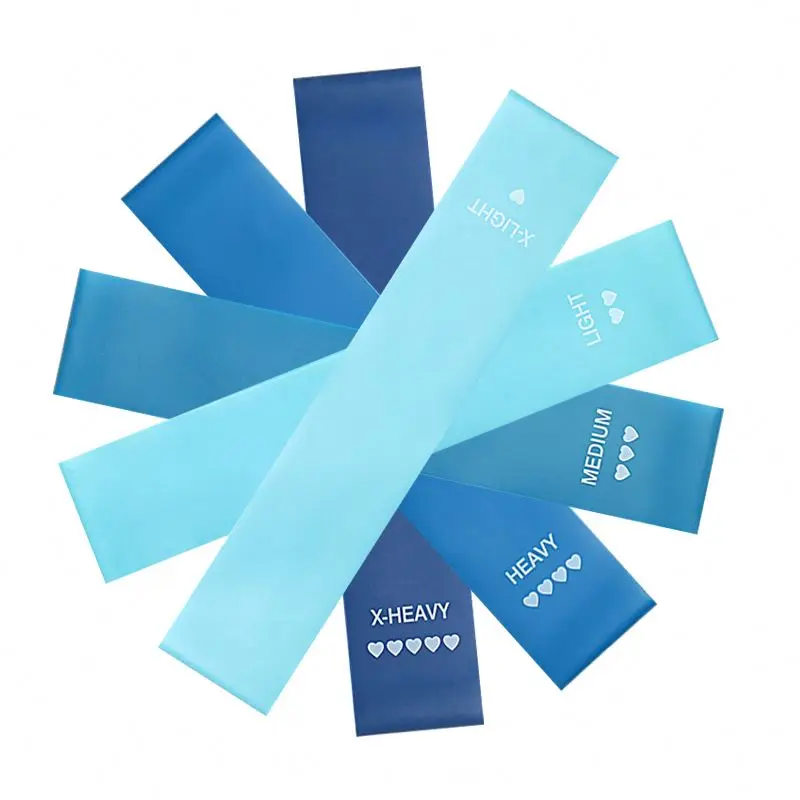 

HEALTHY Training Latex Booty Rubber Exercise Bands Fitness MIX COLOR