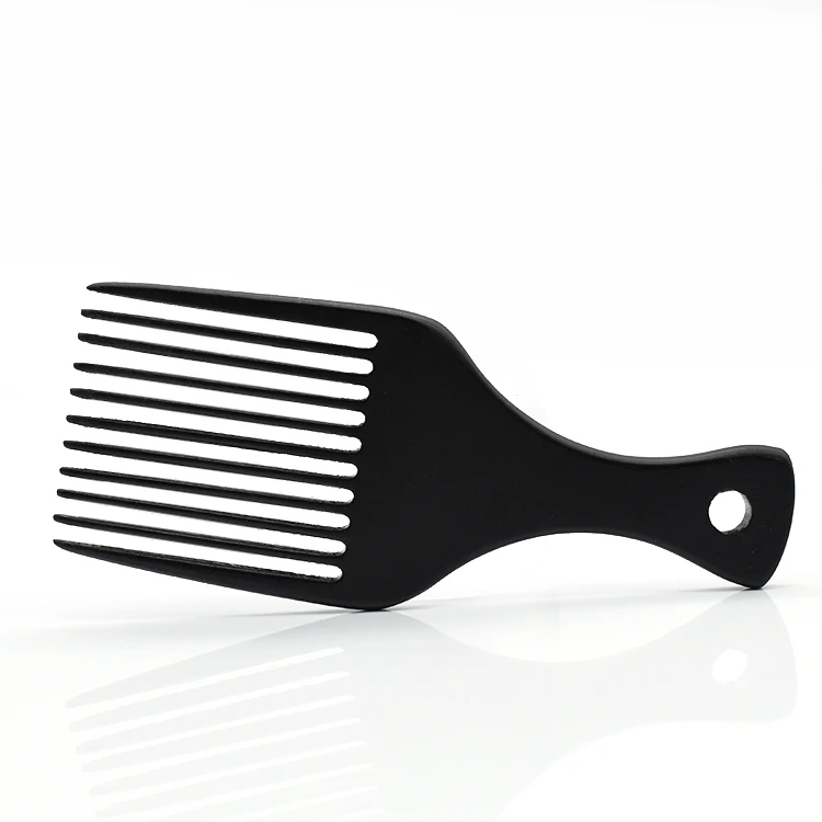 

Natural black wooden african afro hair comb beech wood pick beard comb with eco friendly, Brown and black