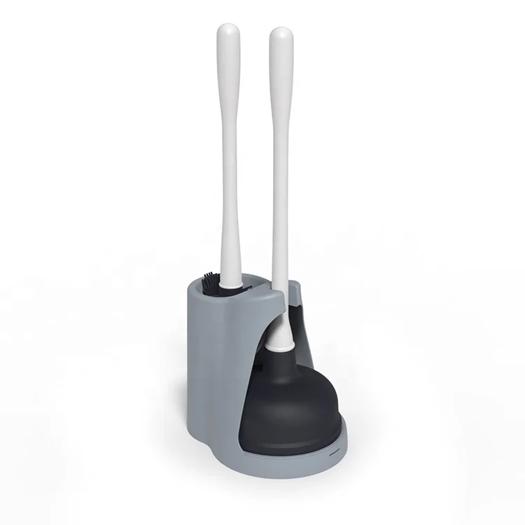 
New Style Hot Sell Plastic Toilet Brush Set Toilet Bowl Brush And Plunger  (62367801749)