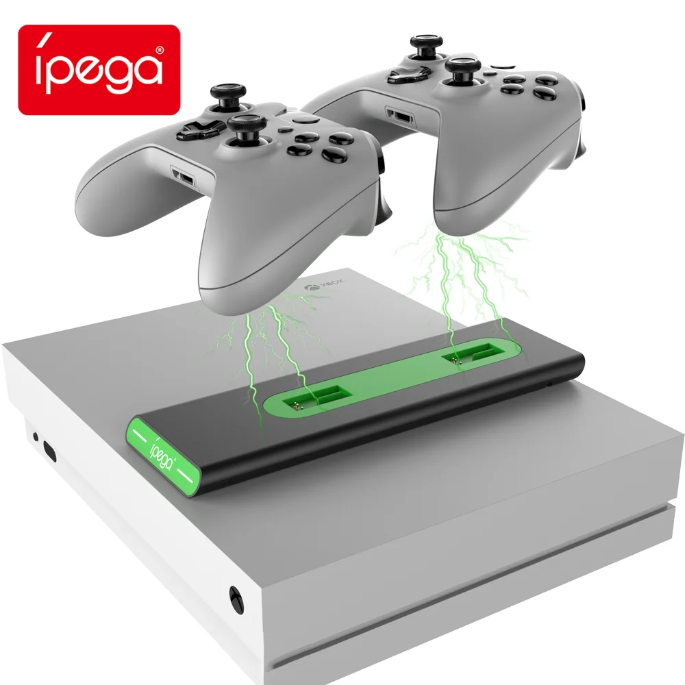 

The latest design comes with indicator lights. The Xbox handle is connected to the integrated charging base for efficient and fa