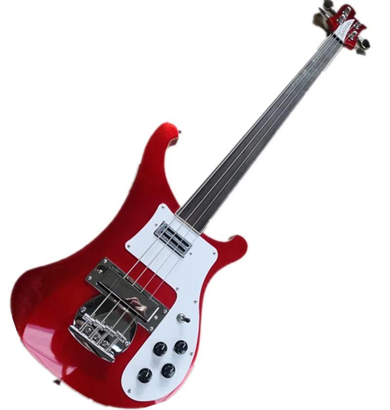 

China Factory Guiter 4 String OEM Brand Electric Bass Guitar,Fretless Fingerboard