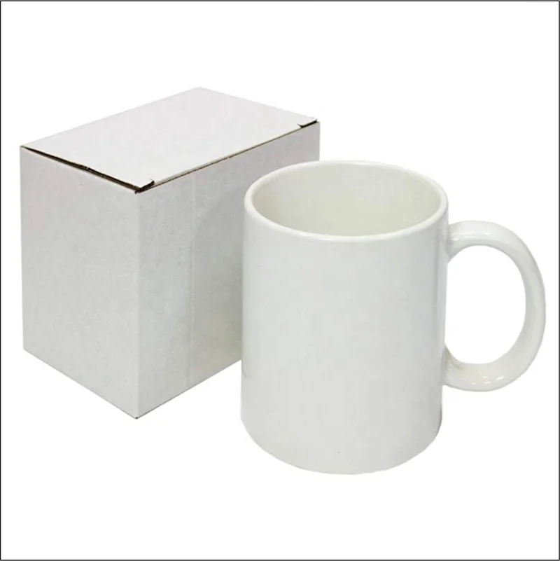 

Manufacturer Wholesale High Quality Coffee Cup White Sublimation Blanks Product Ceramic Coffee Mug Supplier Sublimation Mug 11oz