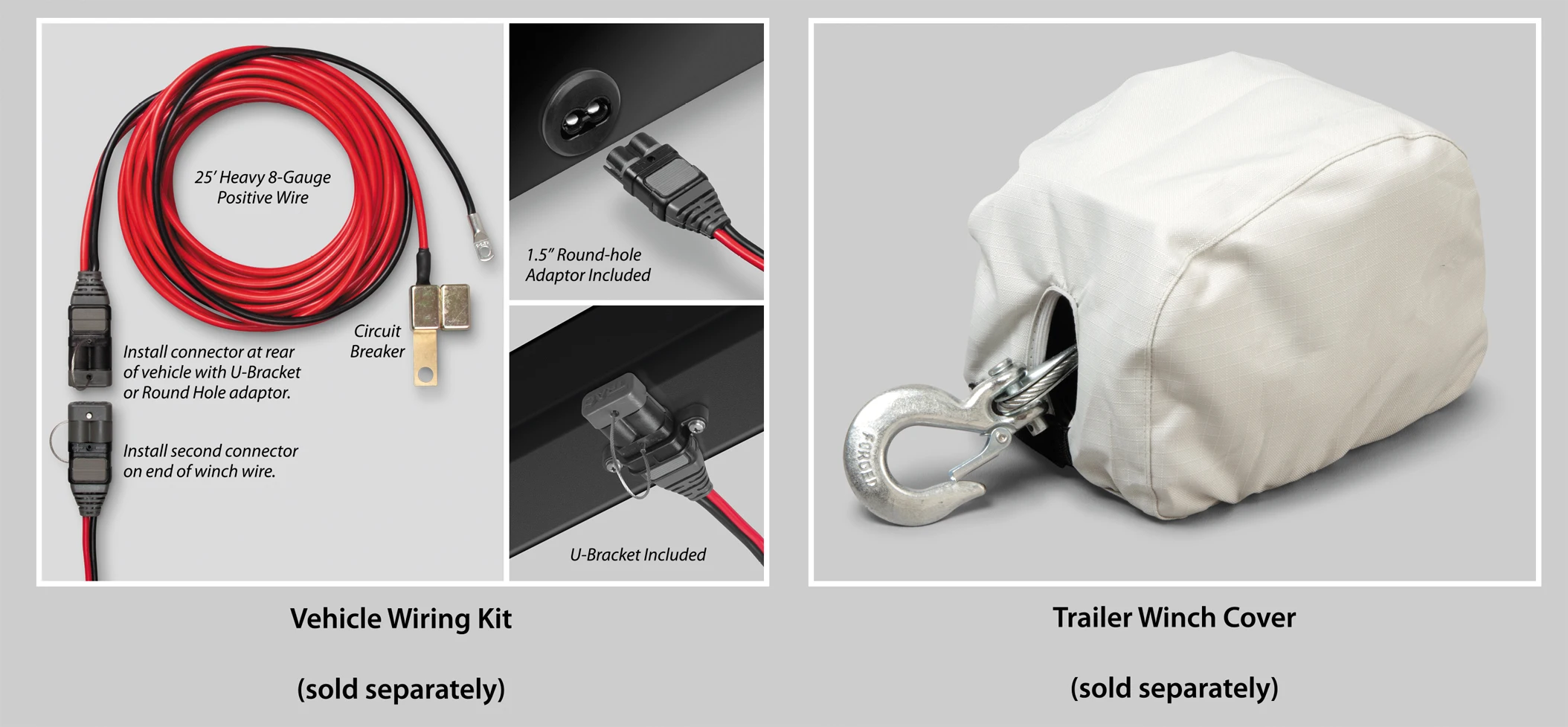 Trw20 Small Boat Electric Trailer Winch With Gal.cable,12v 2000lb