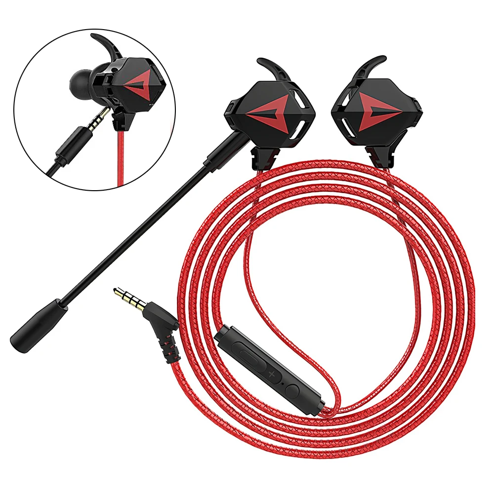 

3.5mm /Type-C wired PC smartphone's gaming headset with removable MIC
