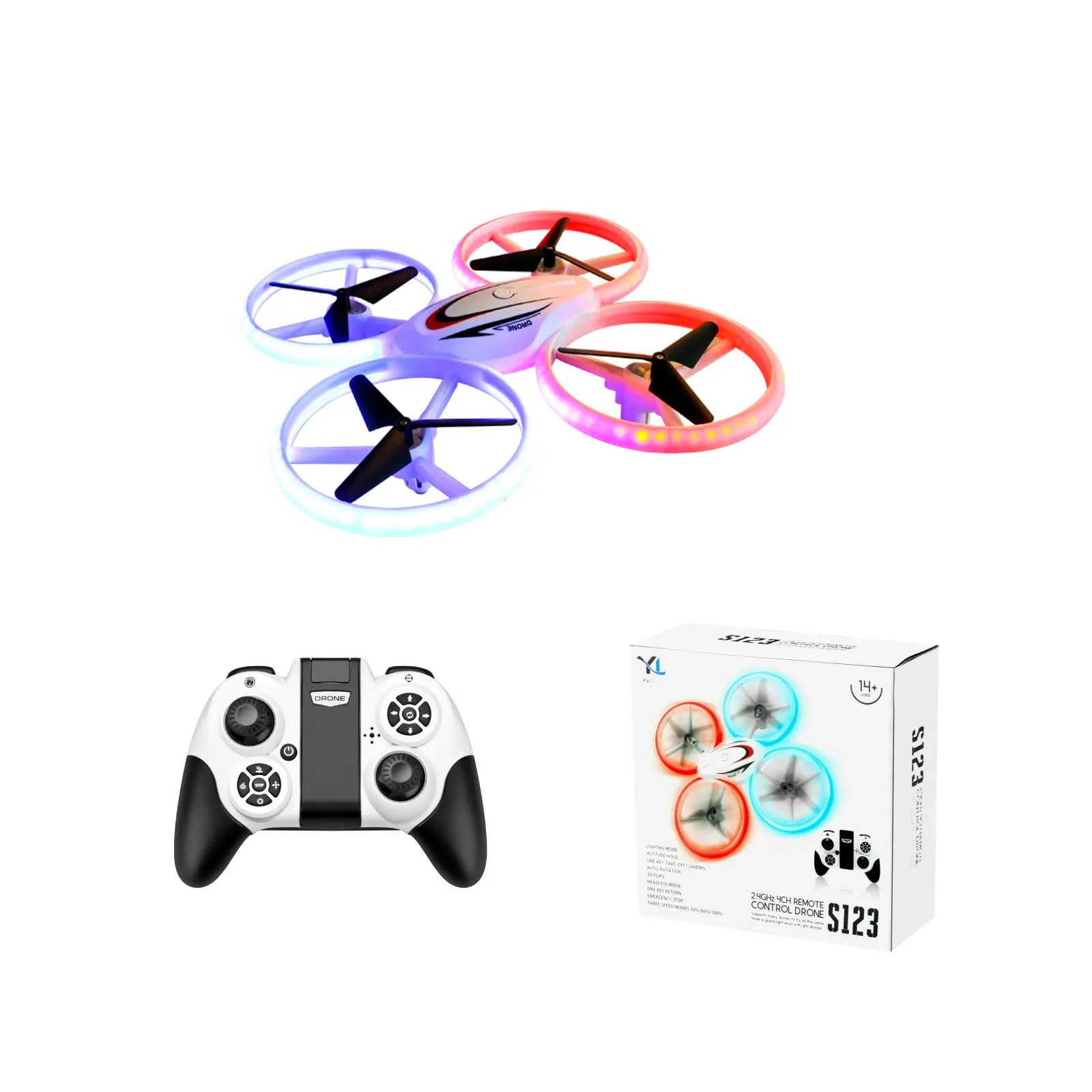 

Handheld Unique appearance S123 Rich gameplay mini drone camera