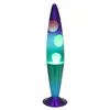 CE E14 E17 25w light bulb cheap promotional item novelty rainbow color painting mini lava table lamp