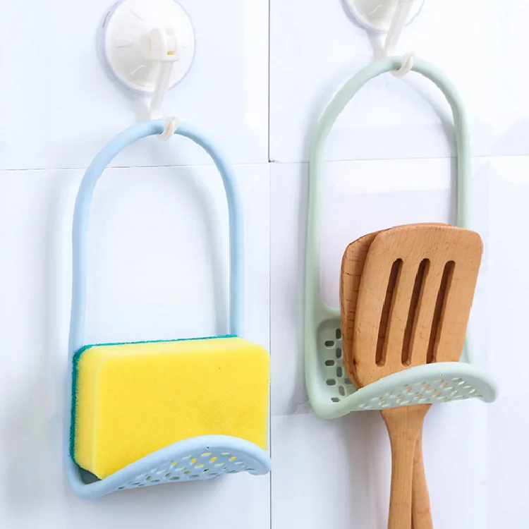 

foldable sink rack kitchen dish washing sponge drain rack dish washing brush sponge storage rack, Pink, green, blue