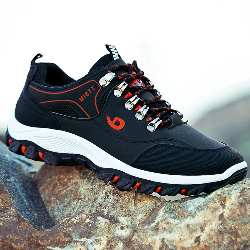 

Hot Sale Breathable Mesh Shoes Men Outdoor Hiking Shoes Trekking Shoes