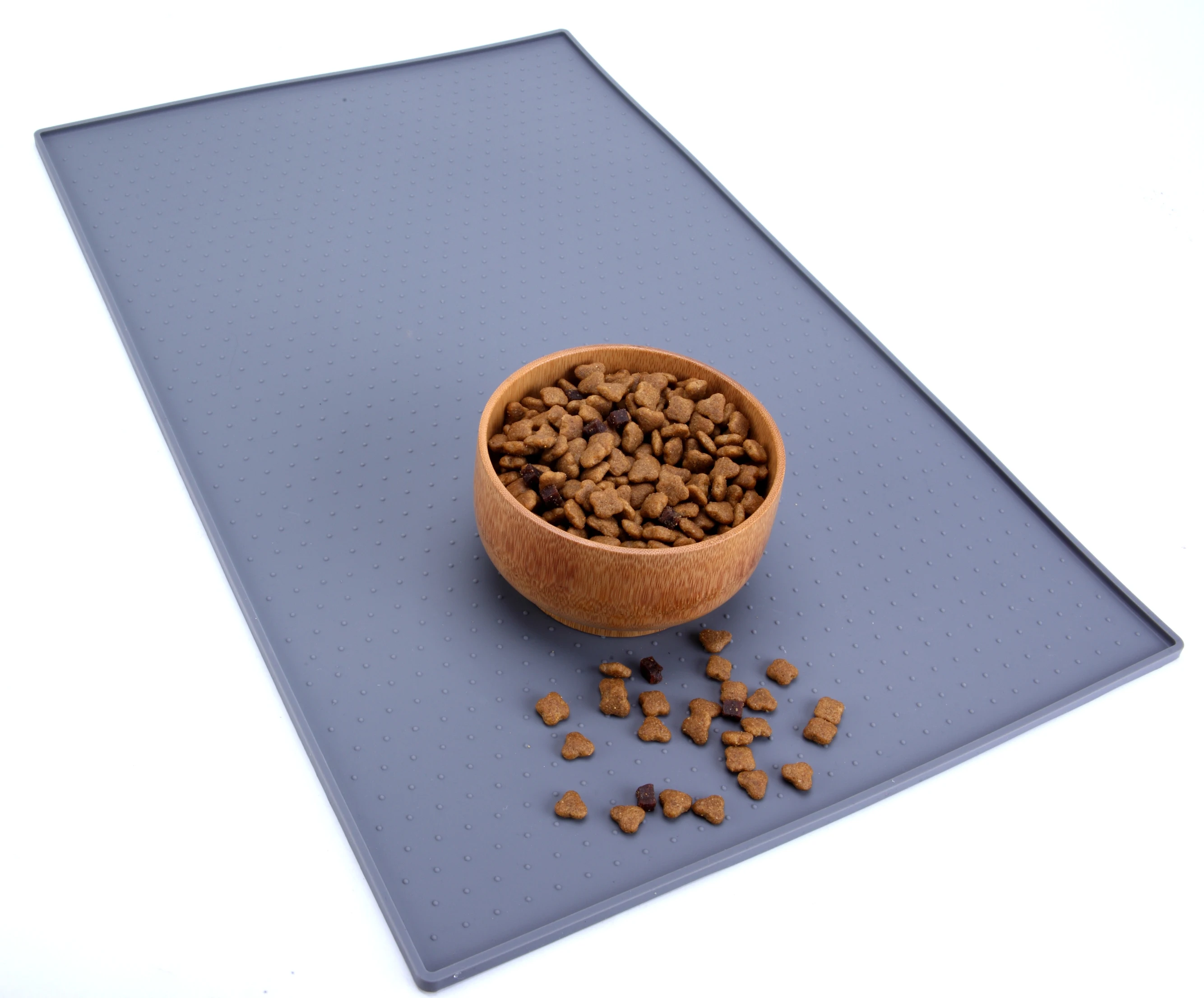 

Factory Directly Provide easy washing Silicone Pet Mat Food pet silicone mat dog mat, According to pantone color