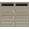 Foamed Sectional Garage Door With Plastic PVC Window Inserts