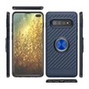 Aicoo Newest Smart Phone Case Soft TPU Stripe Car Magnetic Cell Mobile Phone Case For Samsung A50 S10 Note 10 With Ring Holder
