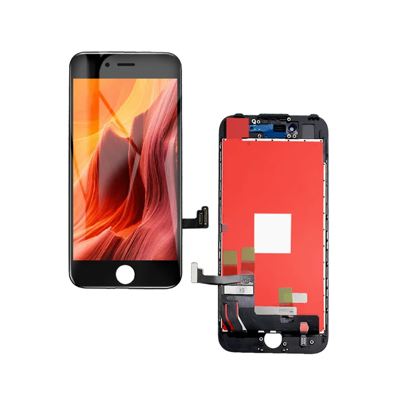 

Mobile phone lcds screen touch display lcd repair spare parts for iphone 7, Black or white