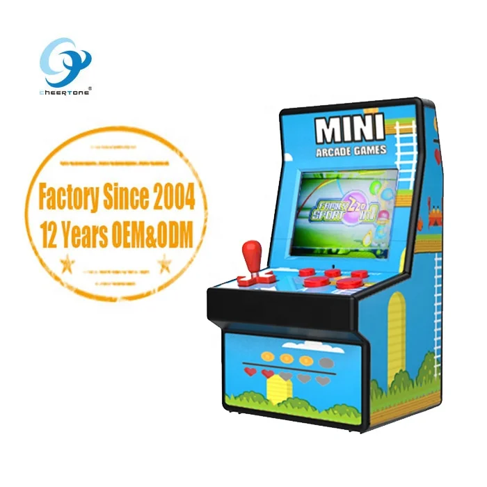 

2020 Latest new model mini fun game console machine CT882X for kids, Black