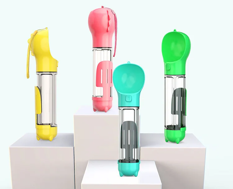 

Pet Bottles 300ml Wholesale Low MOQ Dog Water Bottle Portable Water Feeder for Dogs