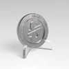 Coin Display Rack Single Coin Acrylic Collector Holder Clear Acrylic Coin Display Stand