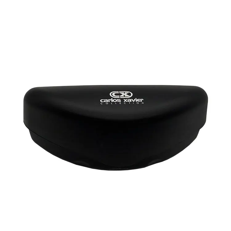 

Wholesale Black Custom Sunglasses Case Bag Logo Cheap Plastic Eyewear Box, Customized color