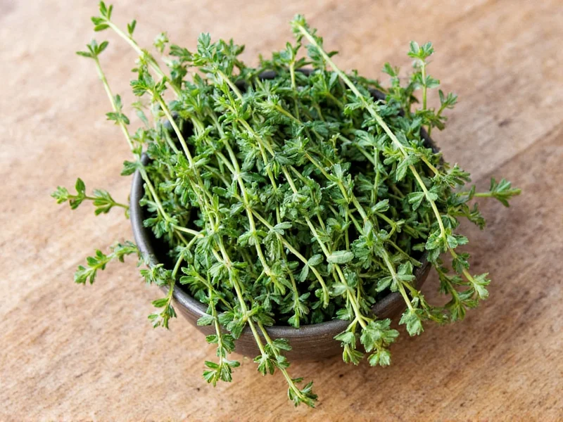 Thyme Fresh to Dry Conversion: Exact Substitution Guide