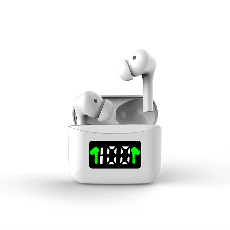 

Bt popular 3d Sound tws 2021 well design wireless Bt 5.0v Earbuds with bt function devices, White/black/forest green