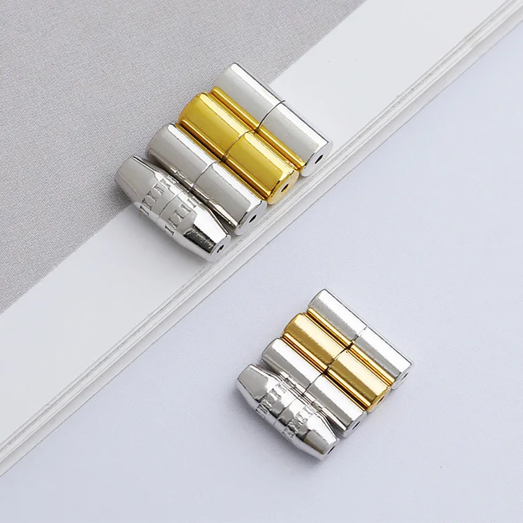 

925 Sterling Silver Polishing Cylinder Screw Connecting Buckle For Bracelet Necklace Making