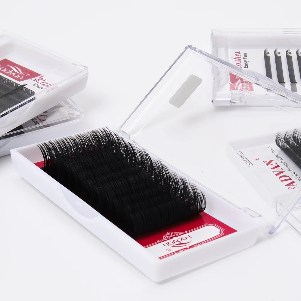 

Russian Volume Individual Lashes 0.07 Volume Lashes Self Fanning Easy Fan 3D 4D 5D 6D 7D 10D Automatic Blooming Flower Cils