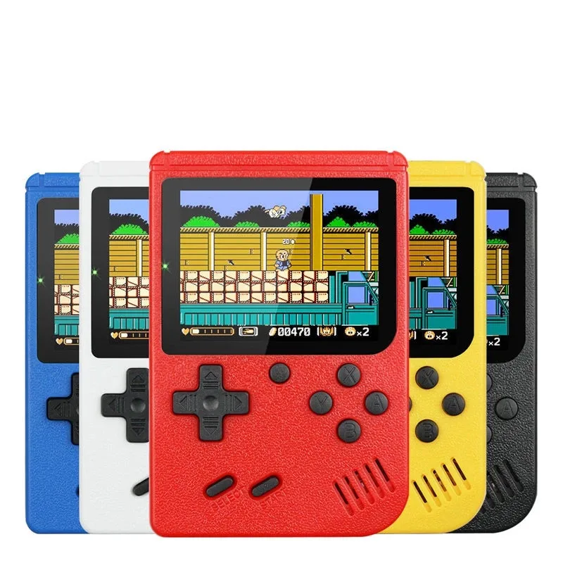 

Sup game console built-in 400 classic games 8-bit nostalgic mini pocket handheld game console