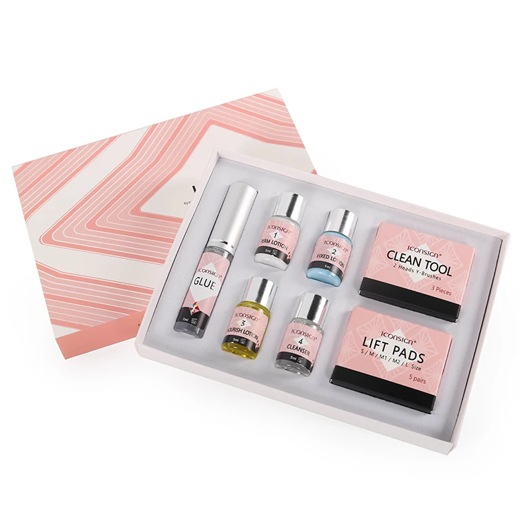 

Iconsign Lash lifting kit OEM lash lifting pad brow lift kit, As picture