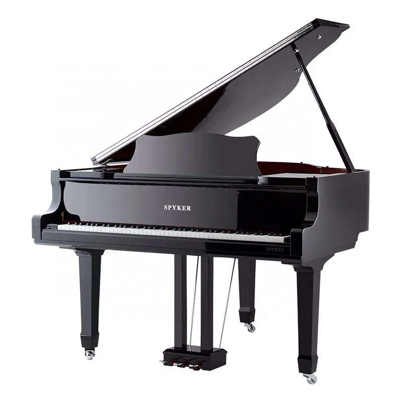 

Spyker Grand Digital Piano Factory Price 88 keys hammer action keyboard Digital Piano With Self player, Black/white/red