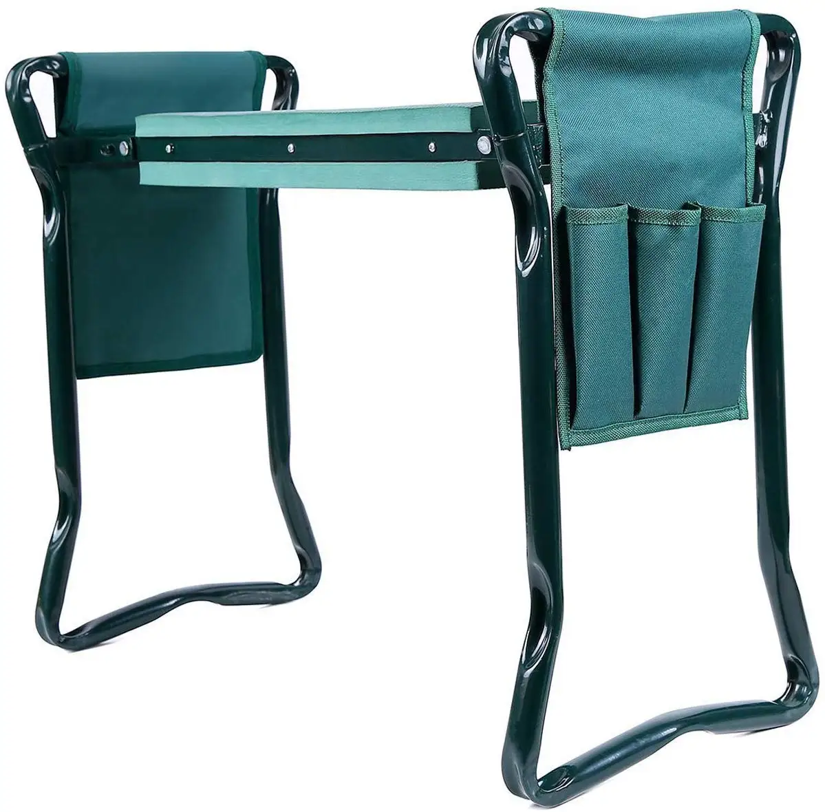 

In Stock.Garden Kneeler and Seat with Thicken & Widen Soft Kneeling Pad, Foldable Garden Stool Bonus 2 Tool Pouches