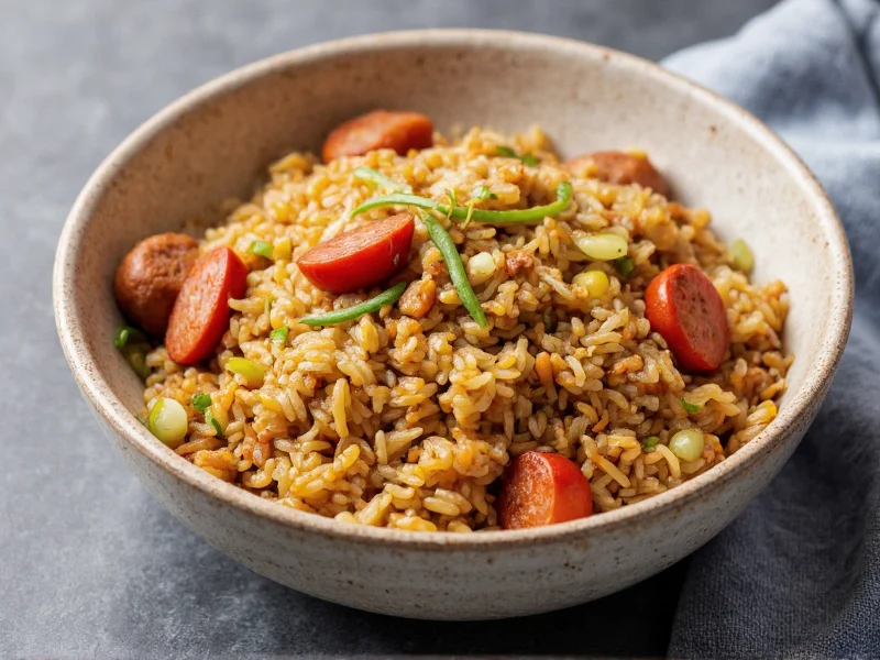 Authentic Chinese Sausage Fried Rice Recipe & Tips