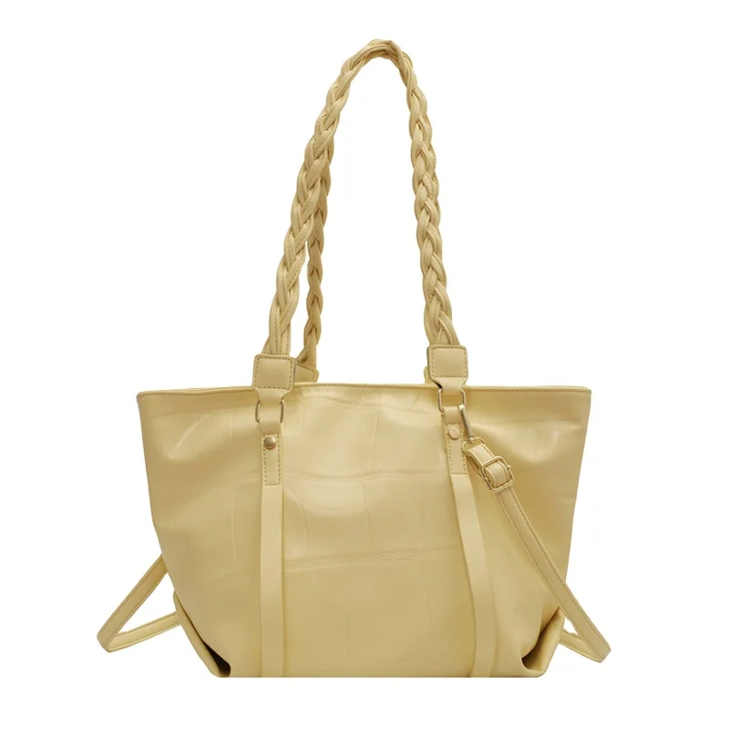 

Wholesale single shoulder underarm ladies bag 2021 new simple casual  capacity tote stylish handbag, Customizable