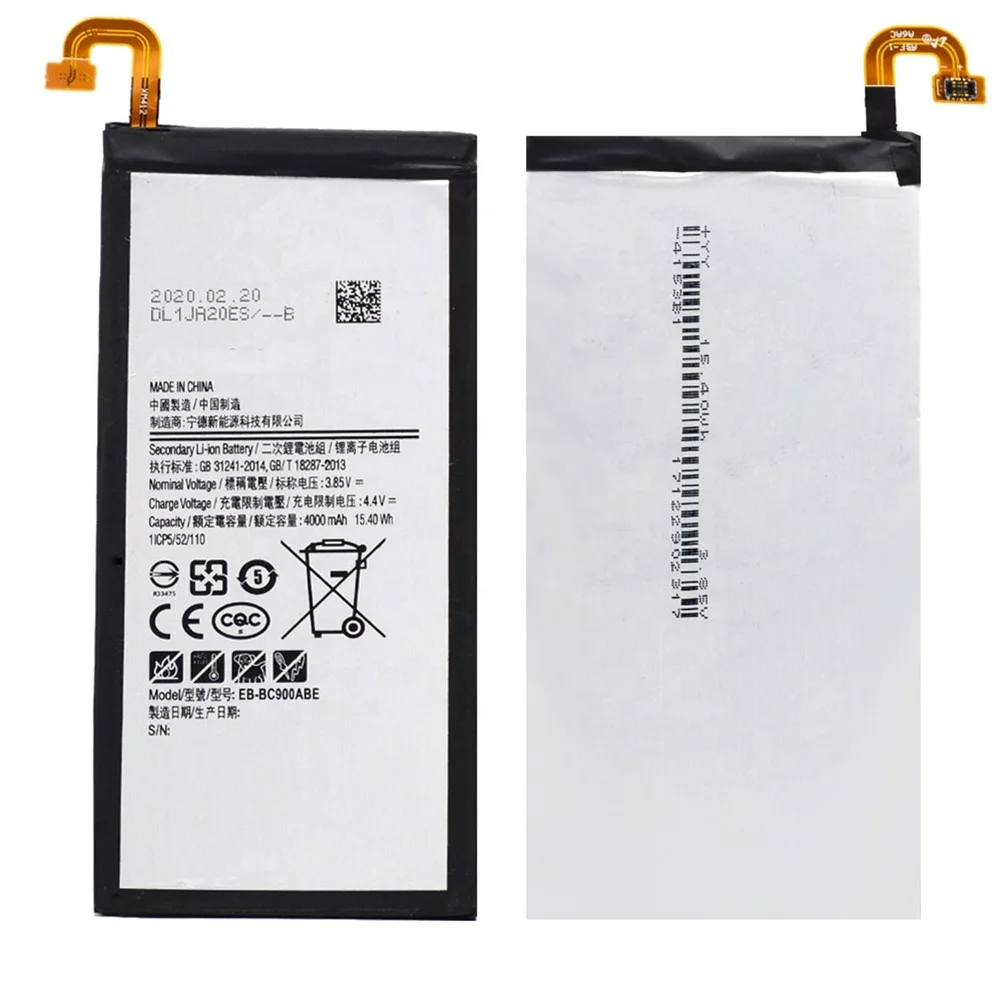 

Battery EB-BC900ABE for Samsung Galaxy C9 Pro SM-C9000 SM-C900F SM-C9008 SM-C900Y 4000mAh Li-Polymer Akku Wholesale